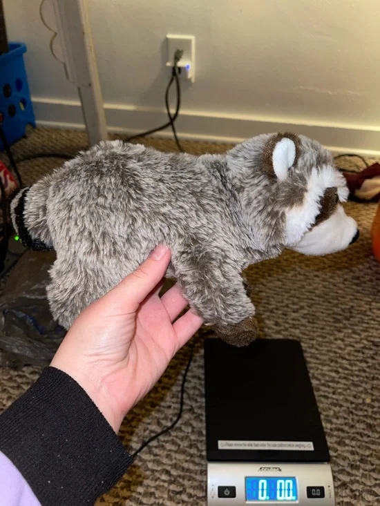 Douglas Raccoon Stuffed Plush - Picture 2 of 3
